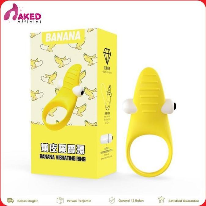 Lansungkirim- Cute Banana Ring Cute - Alat Bantu Pria