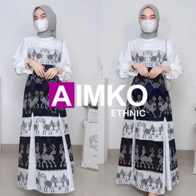 KINANTI DRESS TENUN NTT - DRESS TENUN