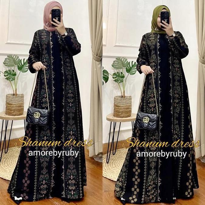 Shanum dress gamis terbaru amore by ruby / shanum dress / amore by ruby / amorebyruby