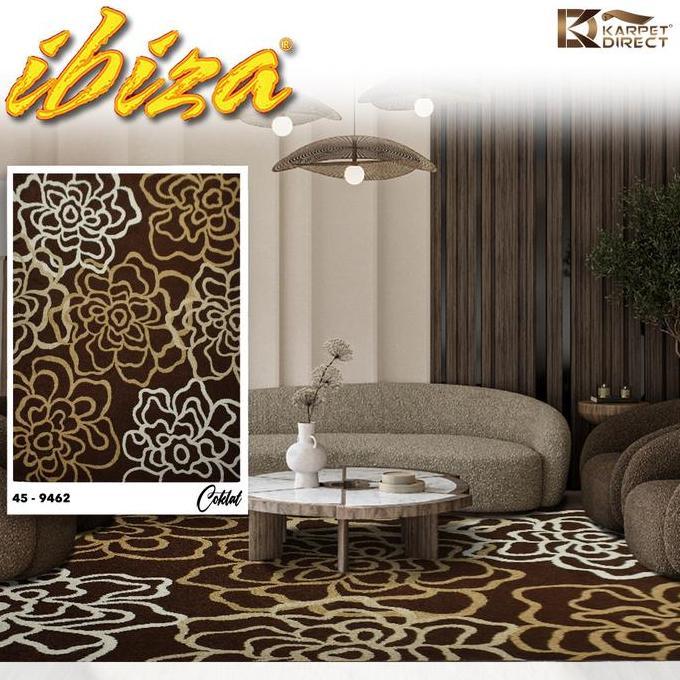 [Karpet Direct] Ibiza Karpet (Coklat) 100X150 Cm - Kode 45-9462