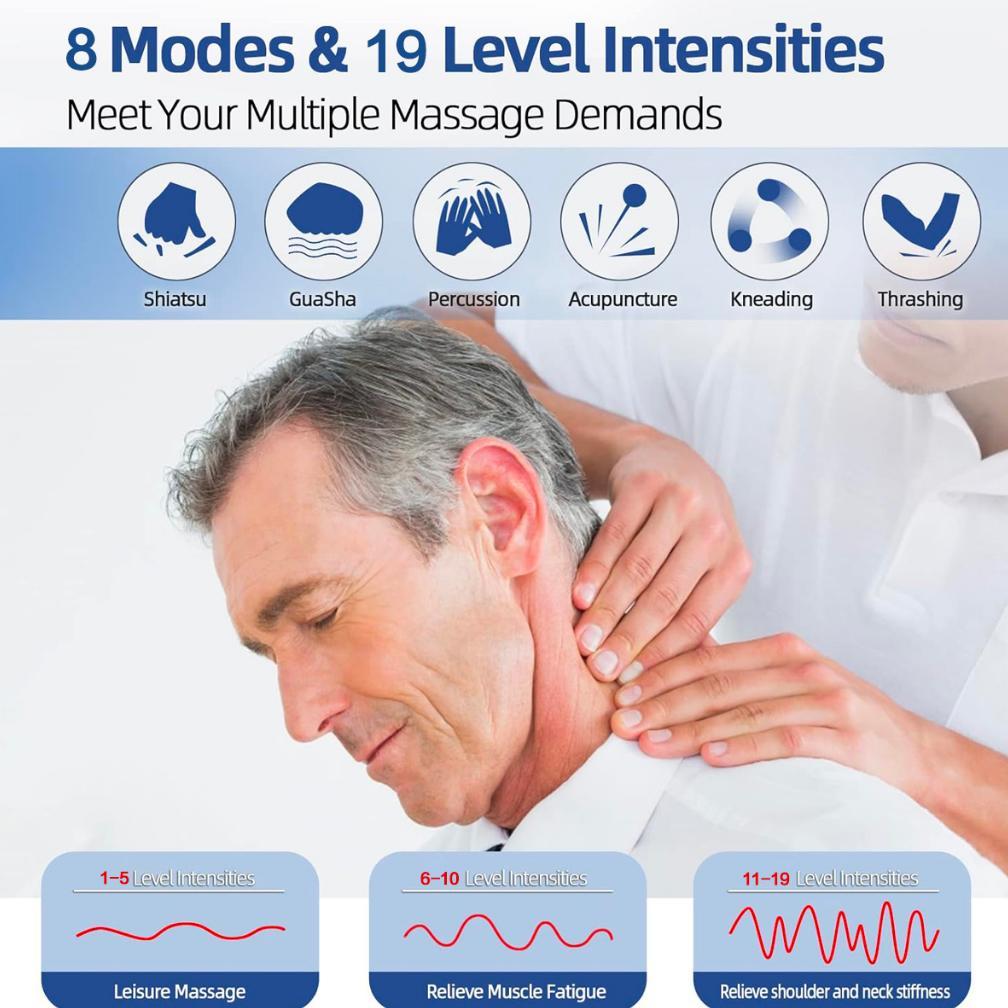 DISKON EMS MINI MASSAGER PADS TERAPI PIJAT LEHER ELEKTRIK