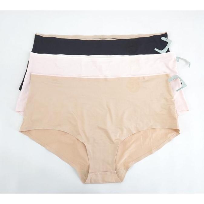 Celana Dalam Wanita Seamless Big / Jumbo Size BRAS N THINGS Model Midi Panty Underwear / Pakaian Dal