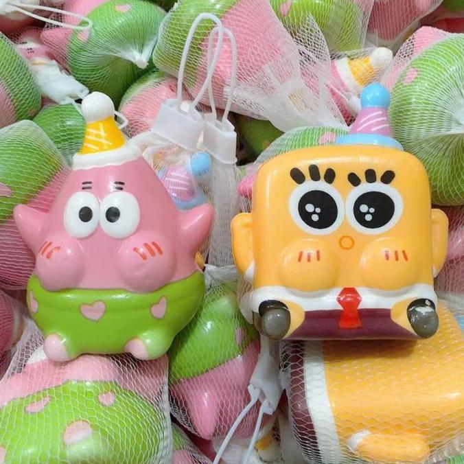BRAZARSTORE45 - JAKMALL ISI 6PCS MAINAN ANAK SQUISHY KARAKTER ANEKA SQUISHY