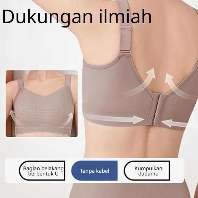 Women'S Upgraded Corset Underwear /Pakaian Dalam Tipis Untuk Wanita Berpayudara Besar Sehingga Tampa