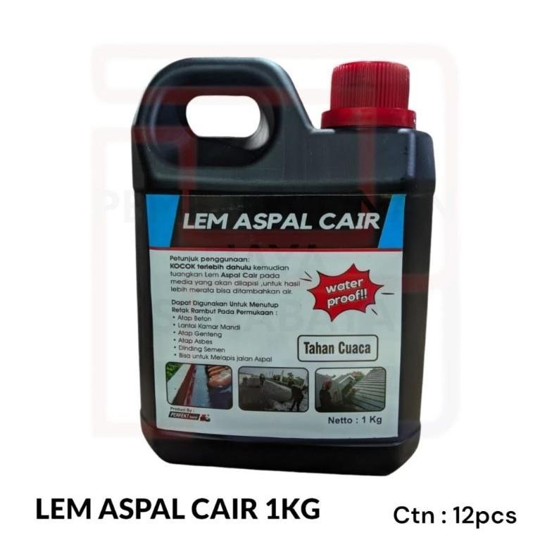 Lem aspal cair. waterproofing. kedap air.