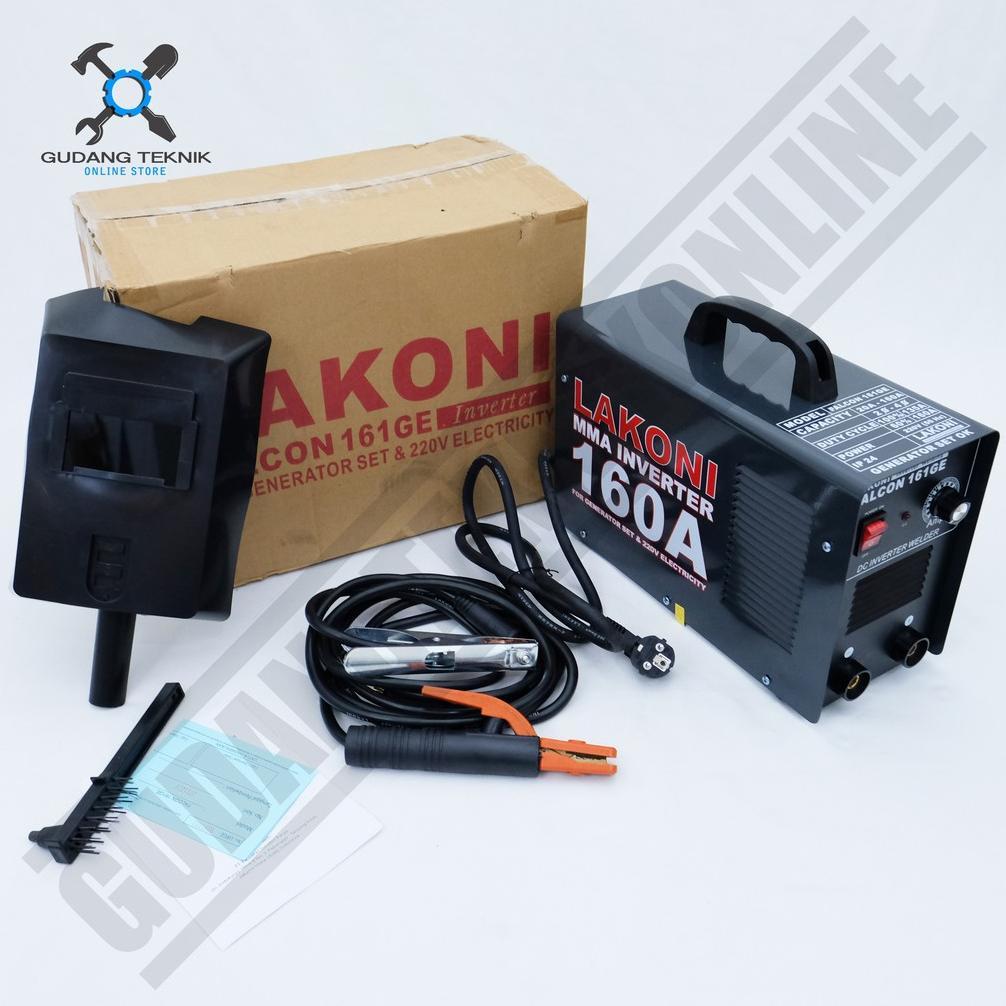Mesin Las Listrik Lakoni Falcon 161GE - Trafo Las Inverter Lakoni Falcon 161 ge