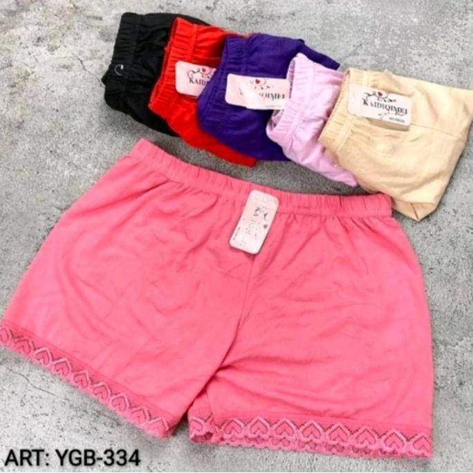 Celana dalam HotPent Short/CD wanita Strech Premium Kidiqimie Dewasa Hitam