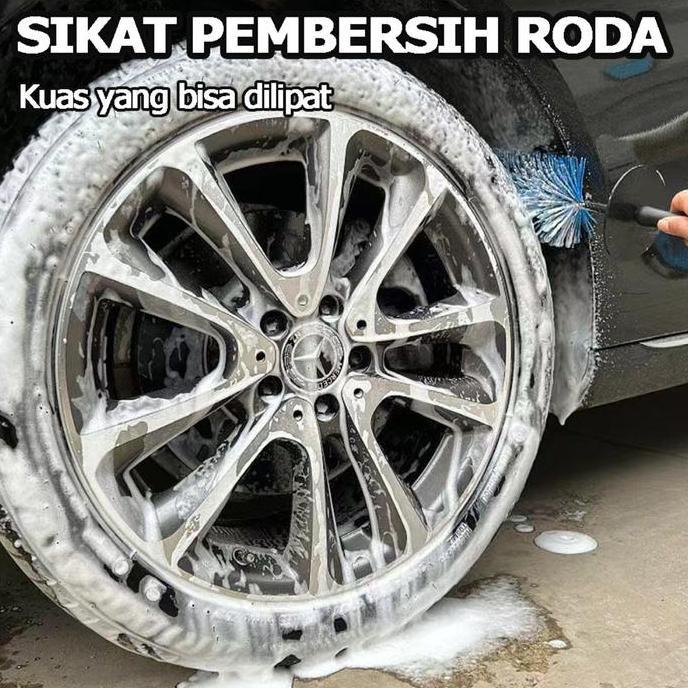 BRAZARSTORE45 - SIKAT RODA MOBIL DAN MOTOR DENGAN TEKNOLOGI NANO, PEMBERSIH RODA, MESIN, DAN KNALPOT