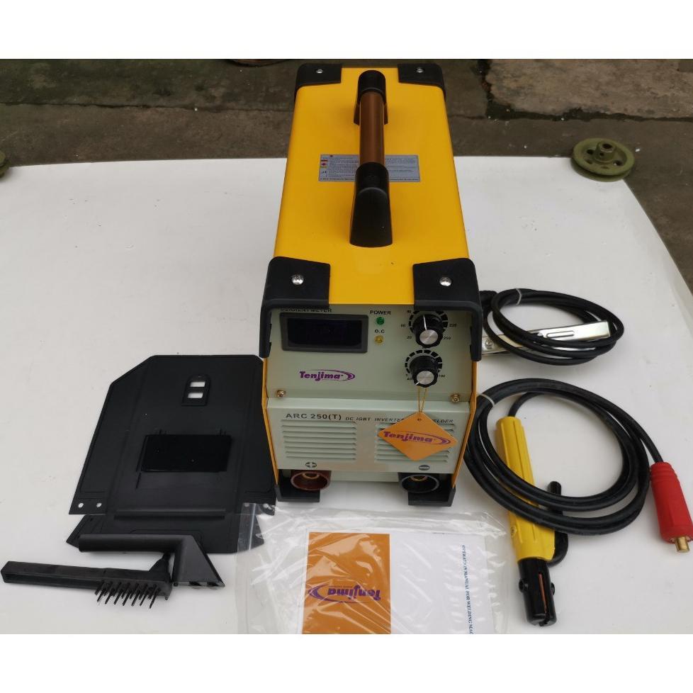 TENJIMA MESIN LAS INVERTER ARC 250 AMPERE DIGITAL HEAVY DUTY