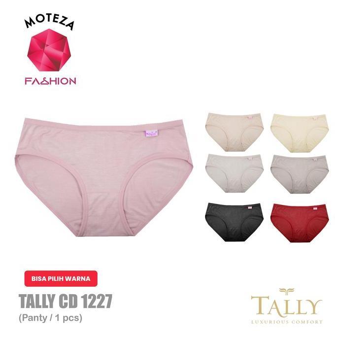 Tally Celana Dalam Wanita - CD 1227 - Katun Bamboo Low Rise Mini | Motif Polos | Dewasa
