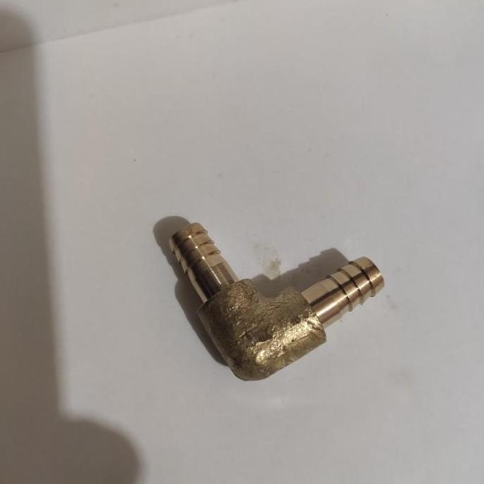 nepel elbow selang gas/sambungan selang gas L