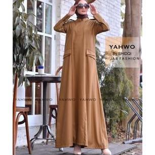 SERAGAM PNS  WANITA/SERAGAM PNS TERBARU 2023/GAMIS PNS KHEKI/PEMDA/PDH/BAJU GAMIS WANITA/GAMIS DINAS