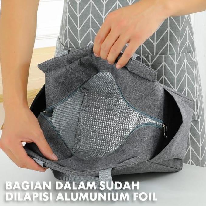 Tas Bekal Tahan Panas / Tas Bekal Makanan Jumbo / Tas Bekal Jumbo