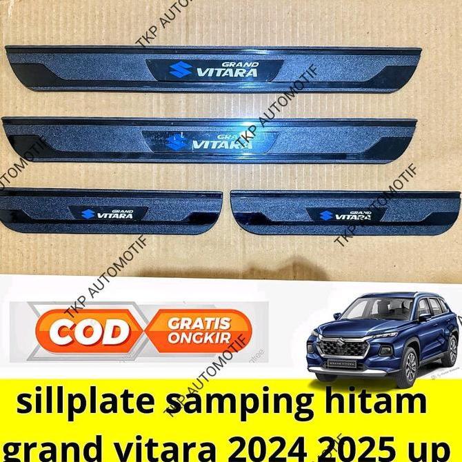 sillplate samping suzuki Grand Vitara 2024 2025 2026 hitam