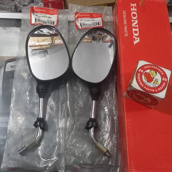 KACA SPION SET KANAN KIRI HONDA KARISMA KHARISMA 125 D X ORIGINAL ORI ASLI AHM 88110-KPH-880