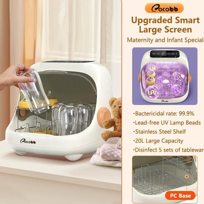 Junamista - COCOBB Baby Bottle UV Sterilizer Botol Bayi Kabinet Sterilisasi Rumah Tangga UV 2 in 1 M