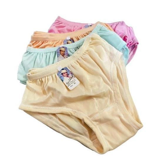 GROSIR LUSINAN CD WANITA MURAH hyget POLOS L XL 3L 4L 5L 6L CELANA DALAM HAID NIFAS JUMBO