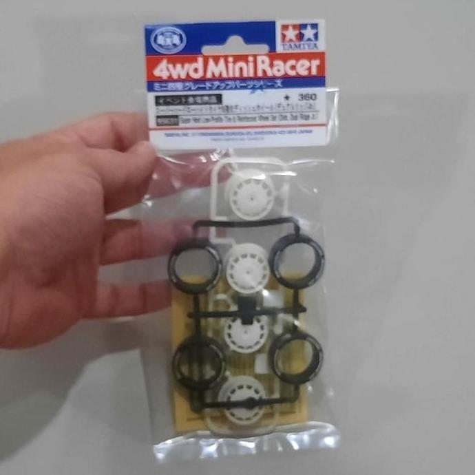 Tamiya 95631 Velg Dish PAGF Ori Tamiya (Super Hard Low Profile Tire & Reinforced Wheel Set Dish Dual