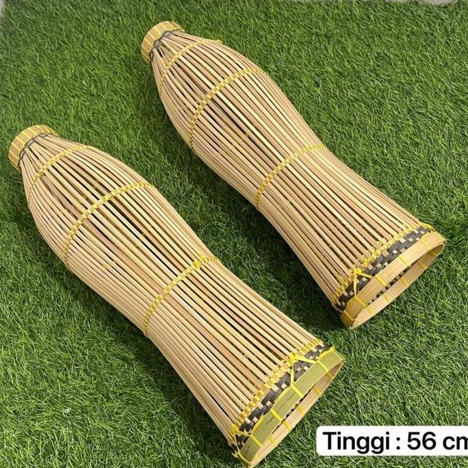 Bubuh Wuwuh Sosog Bambu alat Jaring Perangkap Ikan Belut Kolam Sungai Muara Laut Bisa Untuk Hiasan L