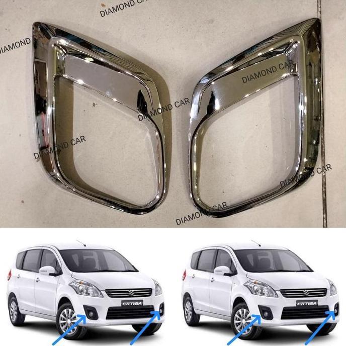 New   Garnish ring foglamp chrome ERTIGA LAMA 2013-2015