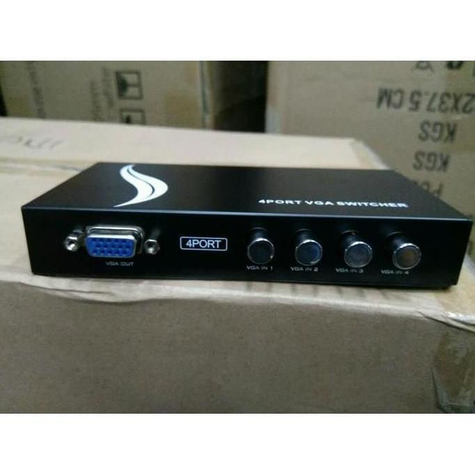 DR348 >> VGA Switch 4 Port/VGA Switcher 4 port - 4 in 1 out