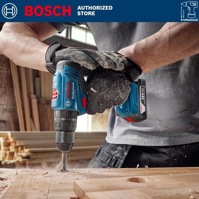 Bosch Cordless Impact Drill / Bor Impact Baterai 18Volt GSB 183-LI