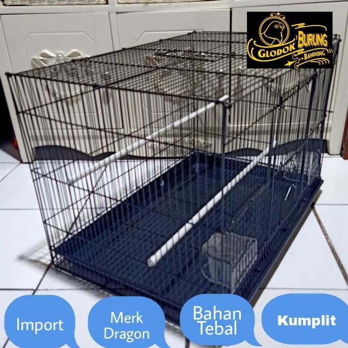 Sangkar Kandang Kotak Umbaran Tebal Ternak Burung Lovebird Kucing