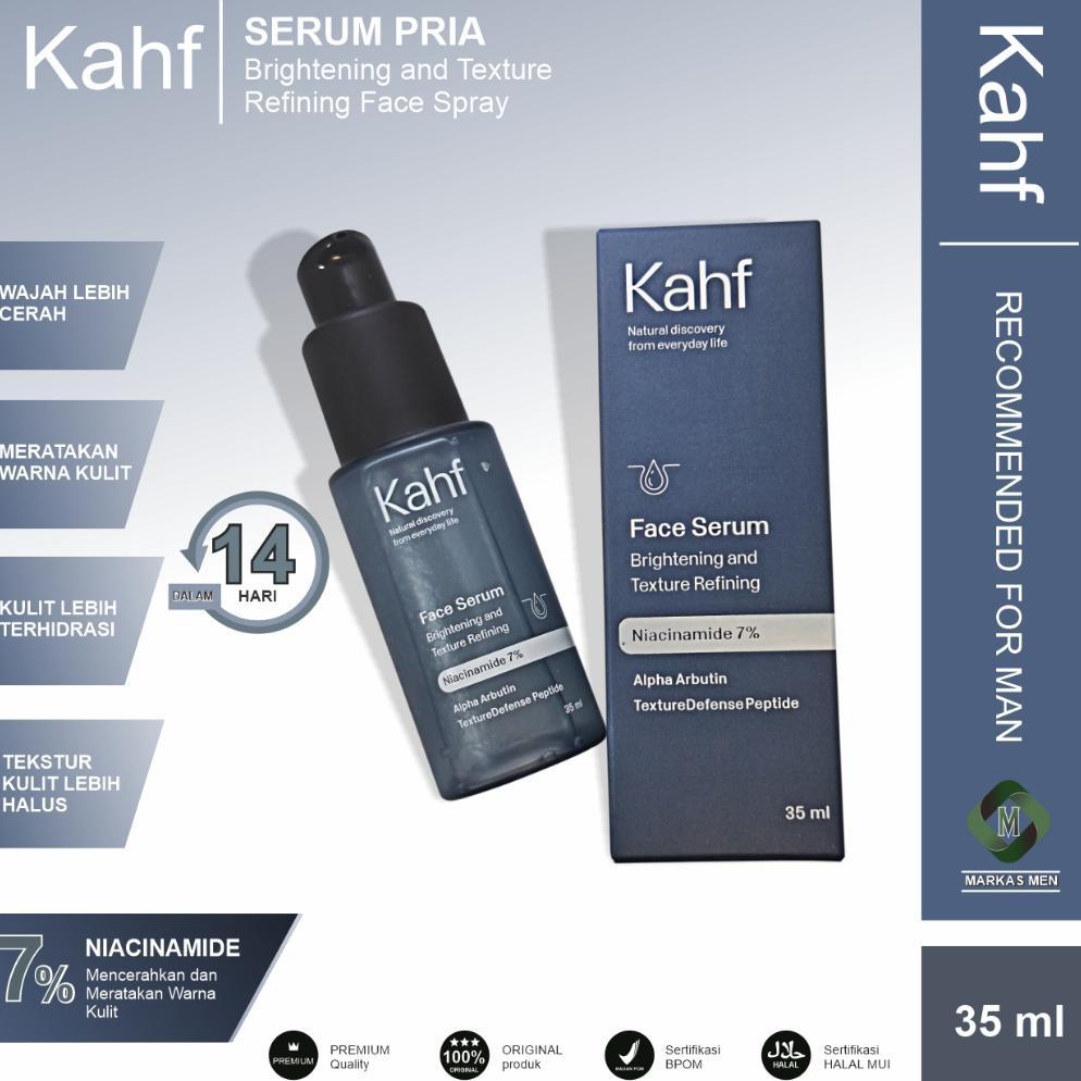 Serum Wajah Pria Kahf Brightening and Texture Refining Face Serum