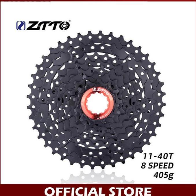 ZTTO Sprocket 8 Speed 11 - 40T Gear Sepeda Hitam READY