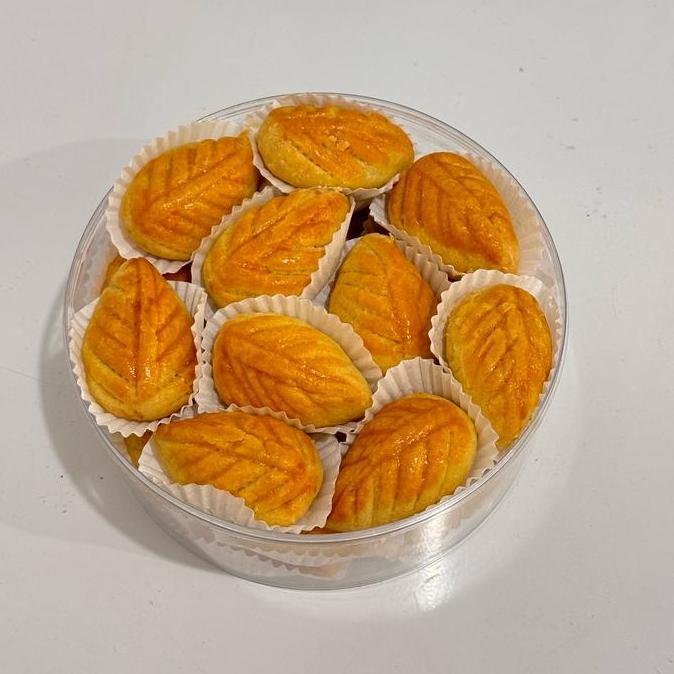 Dapur Mamasak Kue Nastar Daun Jumbo Full Wisman Toples / Kue Nastar Daun Jumbo khas Bangka Tanpa bah