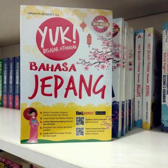 Buku Otodidak Belajar Bahasa Jepang pemula [terbaik]