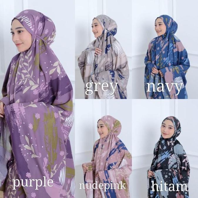 Mukena Dewasa Hulya Dalanova Mukena Printing Orinal By Dalanova