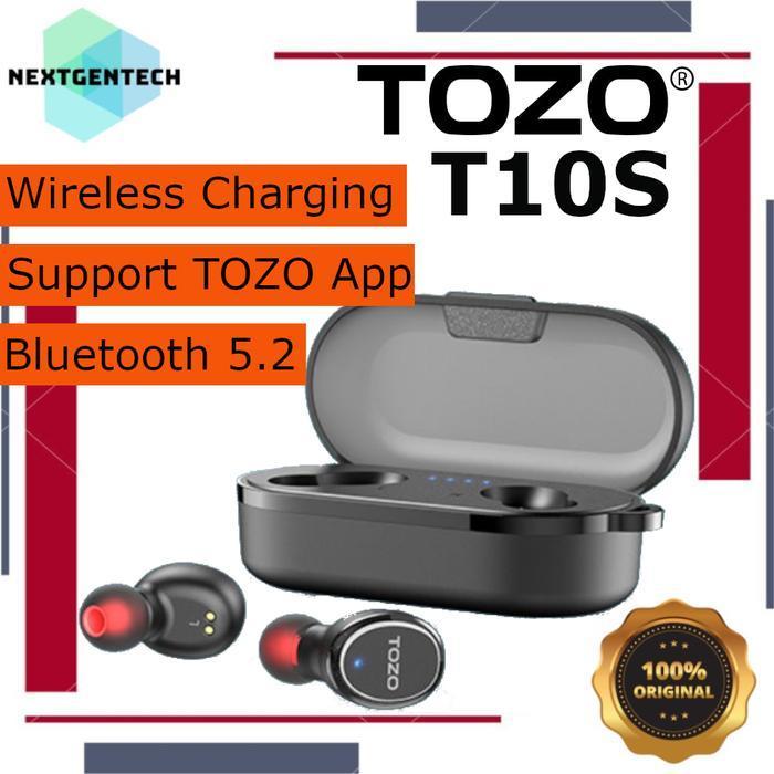 HOT SALE TOZO T10S 2022 TWS True Wireless Earbuds Bluetooth 5.2 IPX8 ENC Earbud