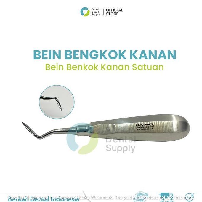 Dental Bein Bengkok Stainless Steel