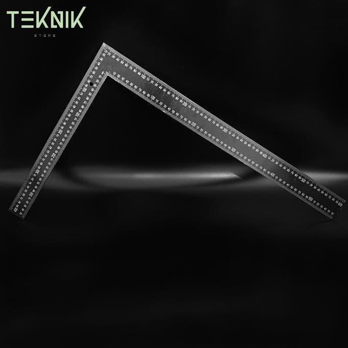 Zxyg- Penggaris Siku L Besi Panjang 40 Cm X 60 Cm Penggaris Siku Meter