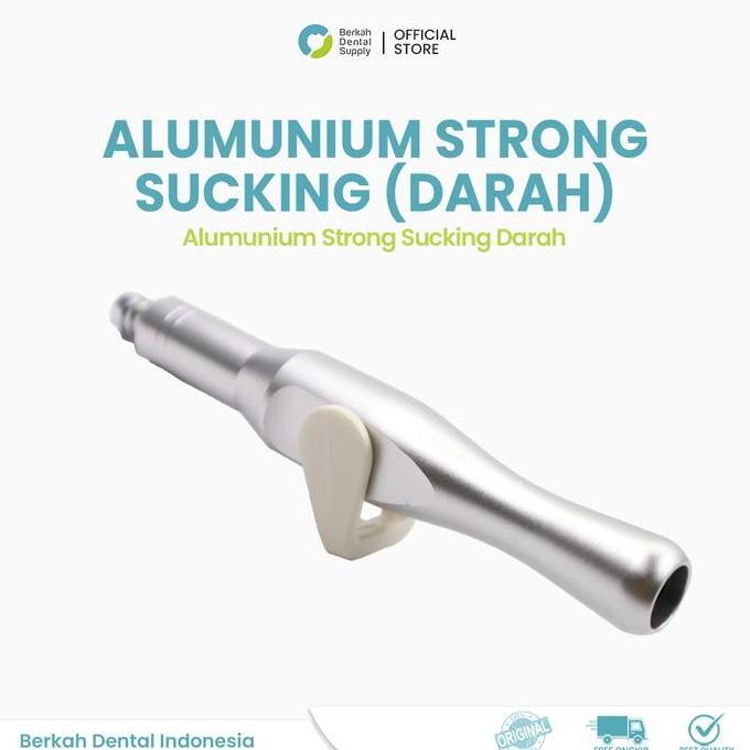Dental Alumunium Strong Sucking Suction (Darah)