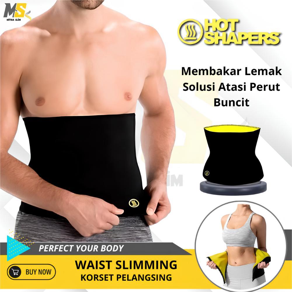 Korset Pelangsing Perut Buncit Ori Alat Pembakar Lemak Korset Slimming Waist Cincher Pengecil Perut 