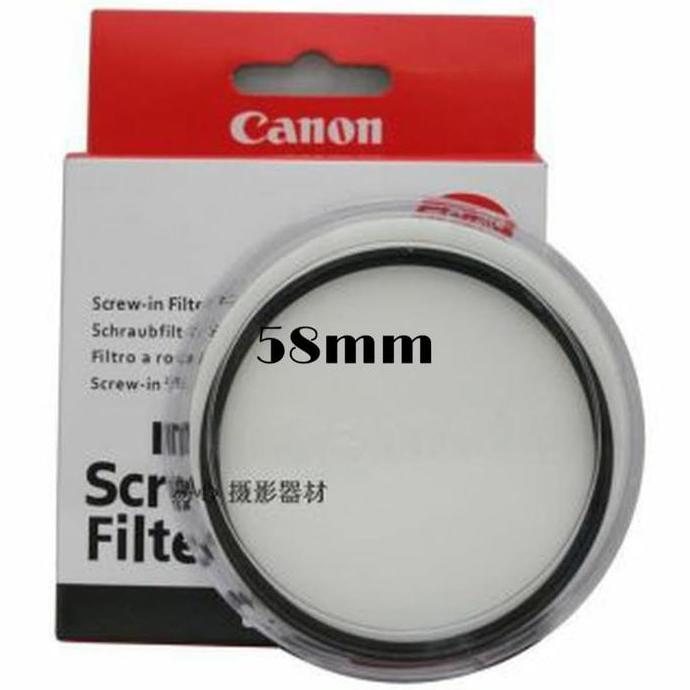 Filter Uv Canon 58Mm( Canon 1100/1200/1300/550D/600D/700D/50D/60D/70D) Best Quality