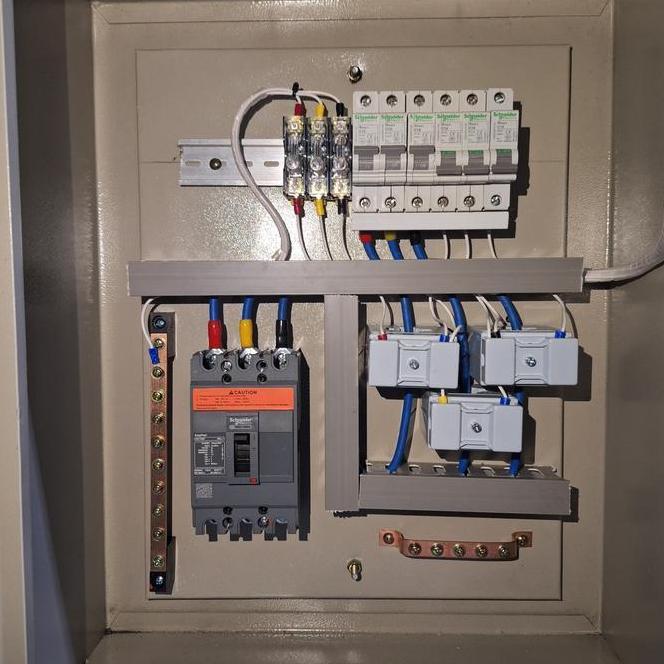 Panel Listrik Kwh 3 Phase Mcb 3P 25A Box Panel 40X50 Indor Ai