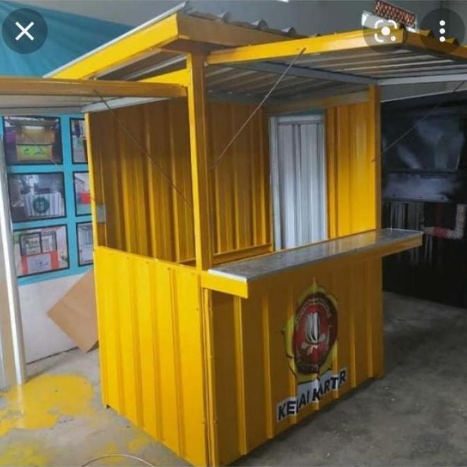 Terlaris Booth Container Custom Gerobak Jualan Kekinian