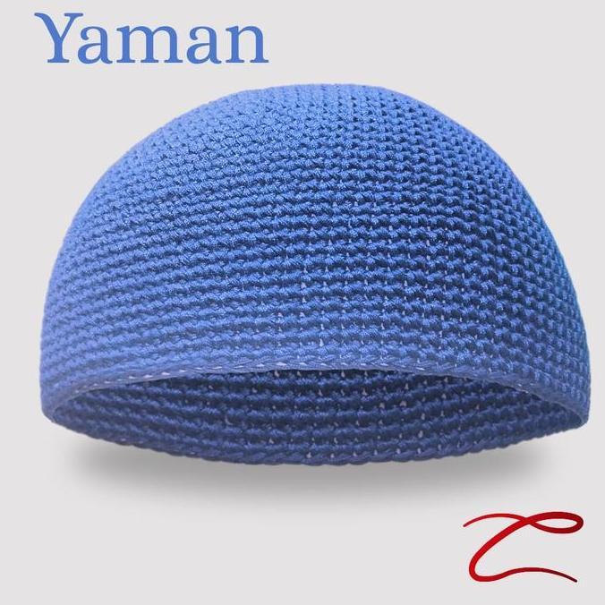 Bagusbanget- Zeta Kopiah Peci Rajut Dewasa Yaman Polos Terbaru Terpopuler Aneka Warna Muslim Songkok