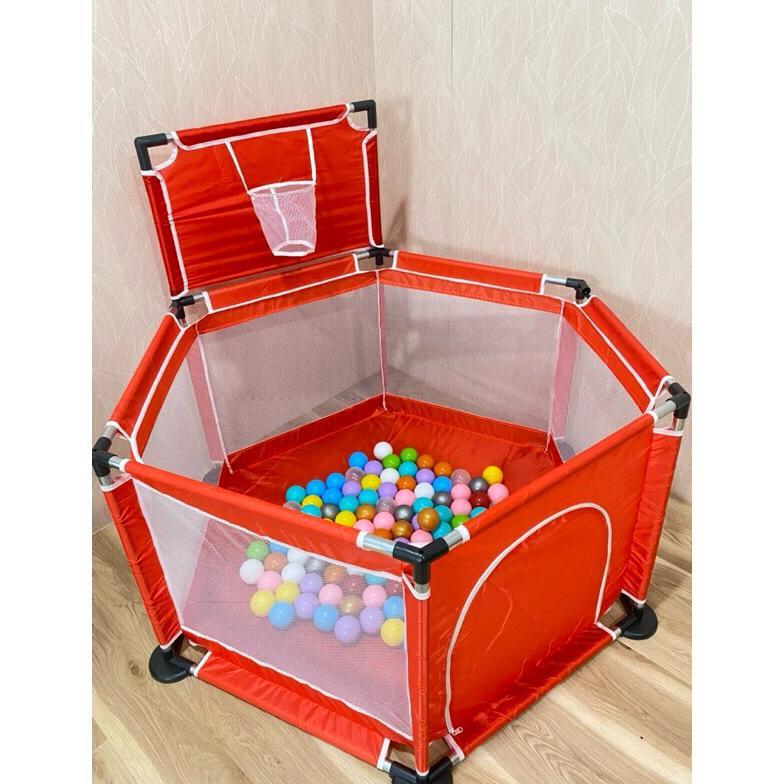 [MURCE] AQUATIC Kolam Mandi Bola Keranjang Mandi Bola Mainan Tenda Anak Tempat Mandi Bola Playpen Pa