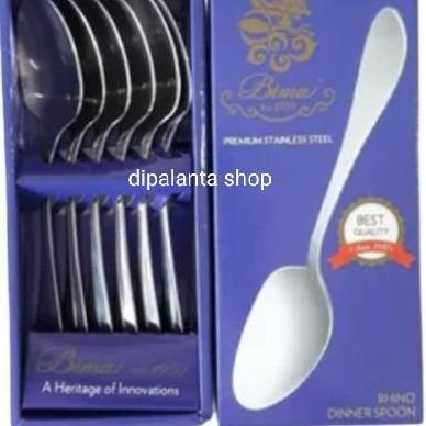 sendok garpu makan Bima Rhino stainless steel