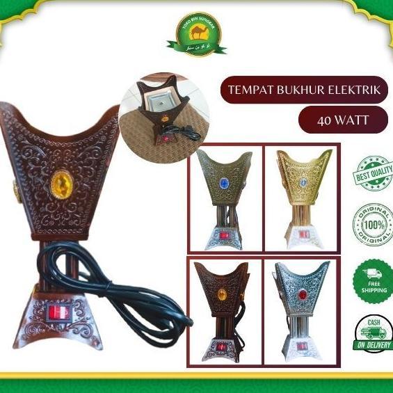 [HX] tempat bakaran bukhur buhur dupa arab oud elektrik listrik lampu