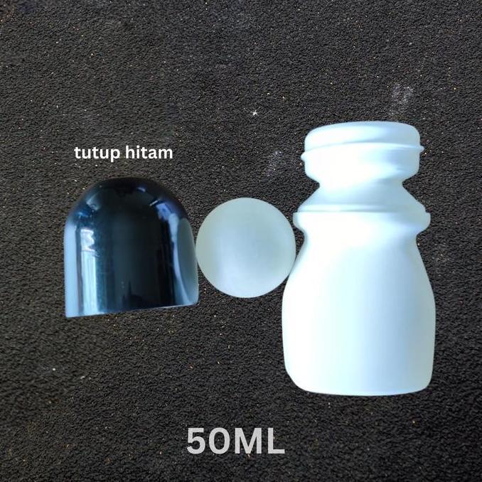 Botol Roll On Kosong Ulir 50ml | Tersedia dalam 2 Warna