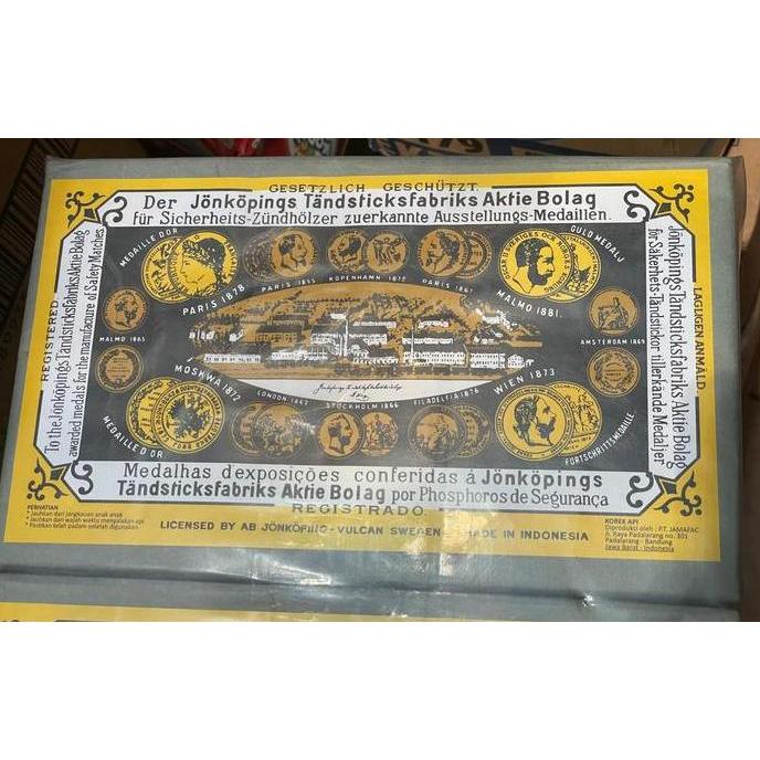 Gifme- Korek Api Kayu Dolar Balon Dollar Isi 100 Box Kecil