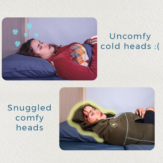 Cocoon Blanket - Premium Hooded Adult Swaddles/Bedong Dewasa