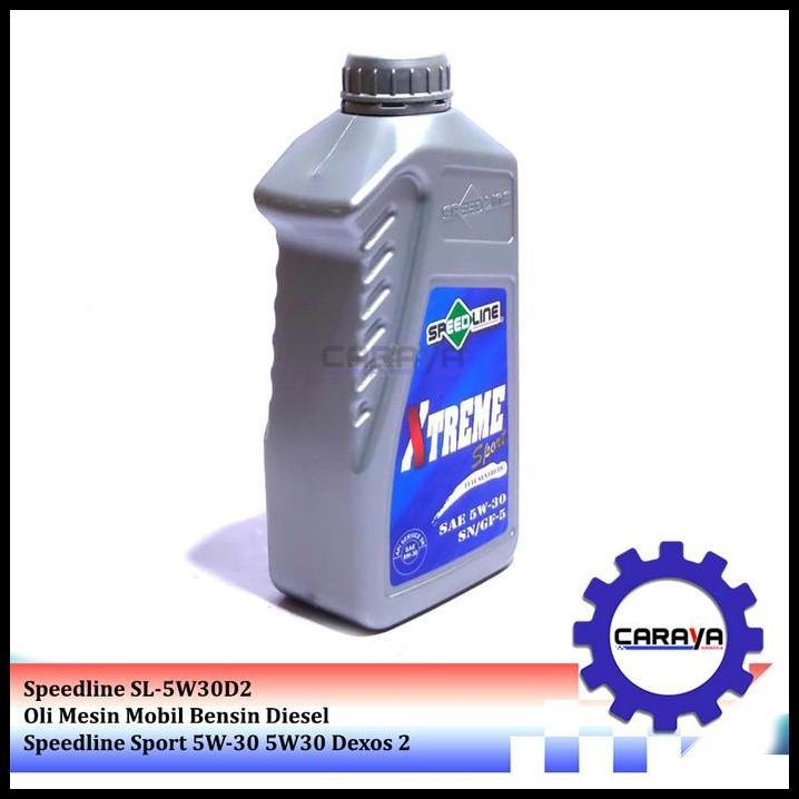 DISKON OLI MESIN MOBIL BENSIN DIESEL SPEEDLINE SPORT 5W-30 5W30 DEXOS 2 