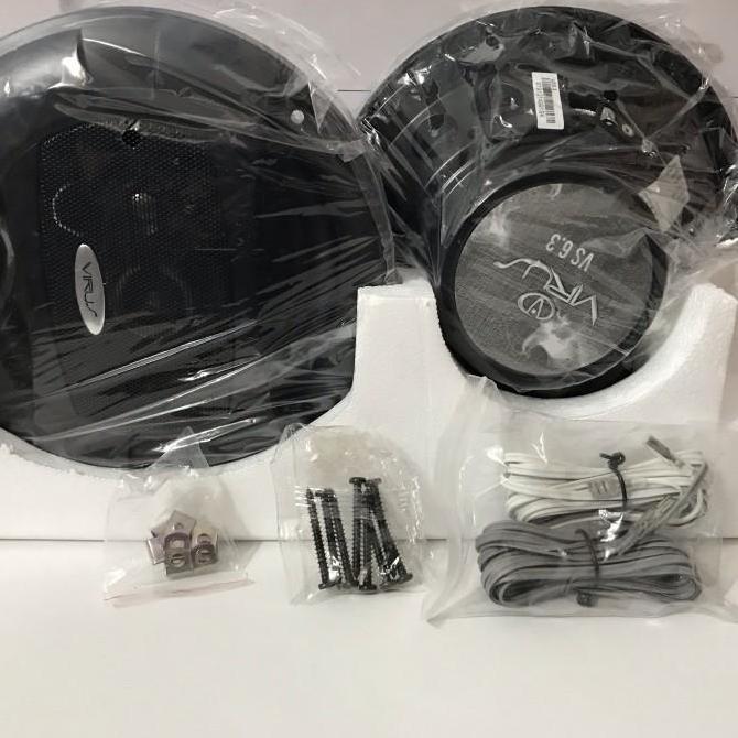 Speaker Coaxial Venom Virus VS 6.3 Speaker Pintu Mobil Venom Virus