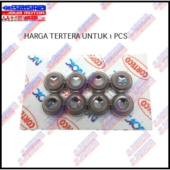 TERBARU OIL SEAL VALVE/KLEP KIJANG ALL|KIJANG D APPLICABLE NOK CORTECO GREY 